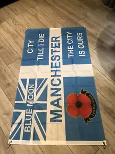 Manchester City Flagge (3x5 Fuß) Haaland Man City Flagge MCFC - Bild 1 von 7