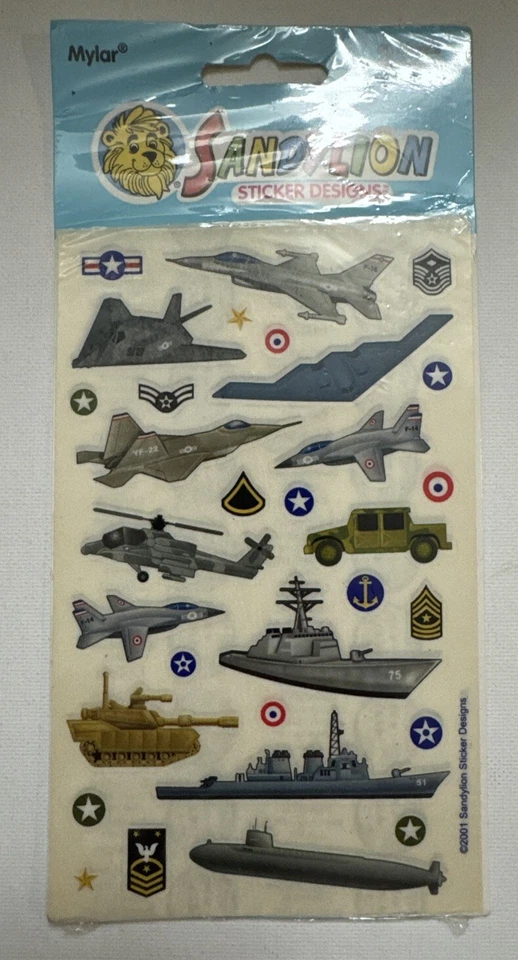 Sandylion Sticker Sheets Girl's Baseball Softball