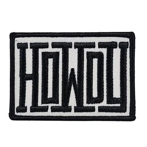 Howdy - Embroidered Patch - Picture 1 of 3