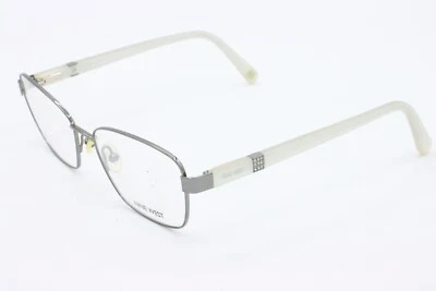 NINE WEST NW1063 035 GRIS BLANCO MONTURAS AUTÉNTICAS GAFAS 52-16 Foto 1 de 4