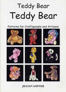 Teddy Bear Jillian Sawyer Stained Glass Pattern Book   - Picture 1 of 1
