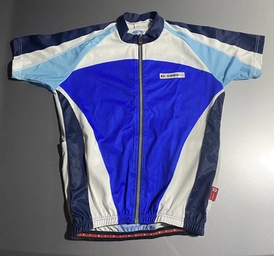Capo Forma cycling jersey mens Large full Zip short Sleeve Made Italy NEW - Image 1 of 4