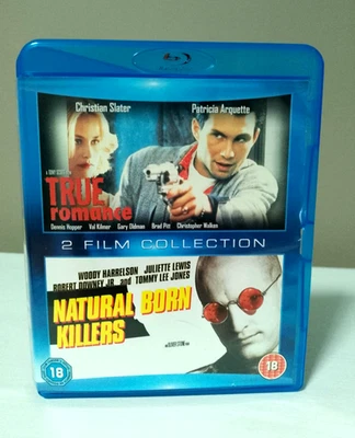 True Romance/Natural Born Killers(18) Blu-ray - RARE - Good Condition - Image 1 of 3