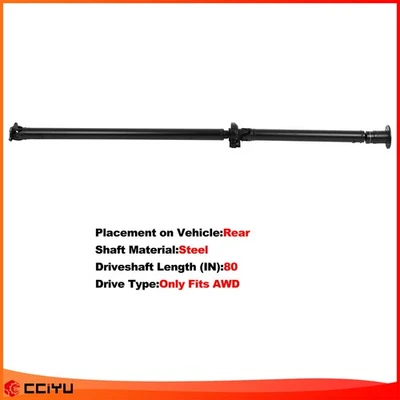 Drive Shaft For Mercury Milan 07-11 Ford Fusion Lincoln MKZ 07-12 283836819105 Foto 1 de 4