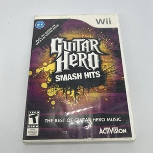 Guitar Hero: Smash Hits Nintendo Wii 2009 Complete In Box W/Manual CIB Tested - Picture 1 of 3