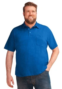 KingSize Men's Big & Tall Shrink-Less Lightweight Polo - Picture 1 of 53