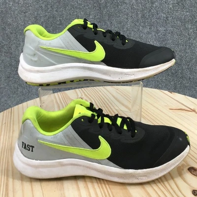 Nike Shoes Youth 6.5 Star Runner 3 Sneakers Multicolor Mesh Lace Up DJ1512-001 - Image 1 of 4