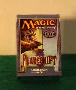 MTG Planeshift COMEBACK Deck--Factory Sealed--Plus BCW Deck Guards - Picture 1 of 4