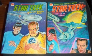 Star Trek Coloring Book Lot - Picture 1 of 1