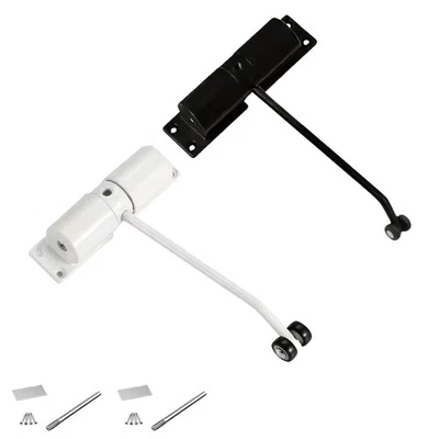 Heavy Duty Door Gate Closer Surface Mounted Fire Surface Mount Black/White UK - Image 1 of 4