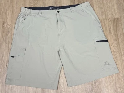 Pantalones Cortos de Carga Híbridos Zeroxposur Para Hombres Caqui Tostado Talla XXL Poliéster/Spandex Foto 1 de 4