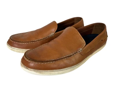 Zapatos Mocasines Cole Haan Grand.Os Para Hombre Marrón C30985 Talla 13 Usado Estado Foto 1 de 4