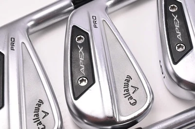 Callaway Apex Pro 24 Irons / 4-PW / X-Flex Project X IO 115 Shafts - Image 1 of 4