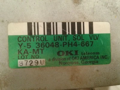 36048-PH4-667 1988-1989 HONDA ACUERDO Motor Computadora ECM ECU PCM Módulo Foto 1 de 3