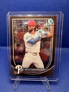 2025 Bowman Chrome Bryce Harper Mojo Refractor /275 #3 Phillies - Bild 1 von 2