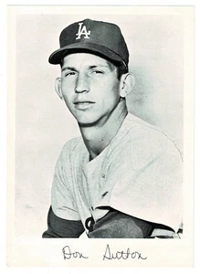 Don Sutton 1966 novato Danny Goodman Los Angeles Dodgers paquete de imágenes - Imagen 1 de 2