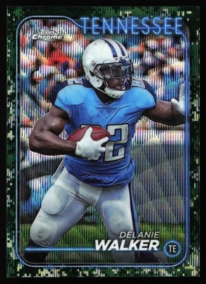 2024 Topps Chrome Camo Wave Delanie Walker #193 JW1 - Image 1 of 2