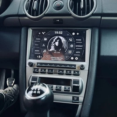 For Porsche 911 997 Cayman Boxster 987 CarPlay Car Stereo Radio GPS Navi Android - Image 1 of 4