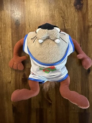 Винтажное плюшевое/мягкое животное Taz Space Jam McDonalds 1996 Tasmanian Devil - Изображение 1 из 4