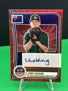 2025 Panini Stars And Stripes Lenny Golding Auto /25 MINT 🔥⚾️🔥🇺🇸 - Picture 1 of 7