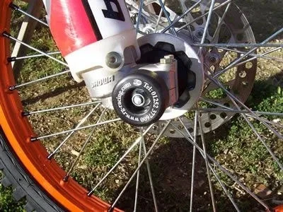 PROTEZIONI PERNO FORCELLA ANTER. COPPIA R&G PER HONDA CRF 250 2002 > 2004 NERO - Immagine 1 di 3