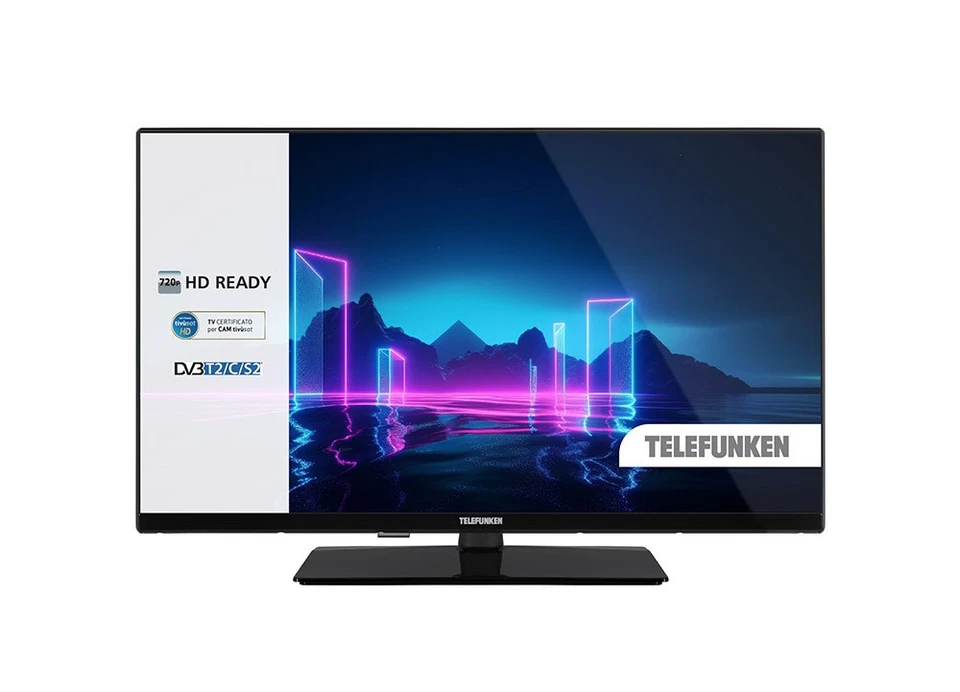 Televisore 32" Led Dvb-t2-s2-c Hd Ready TELEFUNKEN TE32750S38YXD - Immagine 1 di 1