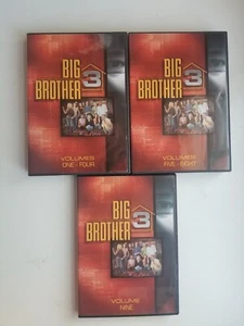 Big Brother 3 - Limited Edition Box DVD Set, 9 Discs w/32 Episodes - MINT - Foto 1 di 1