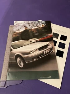 Jaguar X-Type Prospekt 2002 - UK Ausgabe - Großformat - Bild 1 von 2