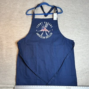 NEW Tommy Bahama AMERICAN GRILLER BBQ Aprons - NAVY BLUE - NWT - Picture 1 of 5