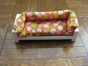 FISHER-PRICE VINTAGE 1970’S DOLL HOUSE DECORATOR LIVING ROOM'S SOFA - Picture 1 of 7