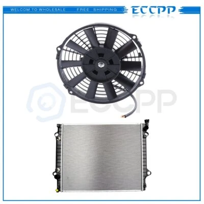 Fit for 2005-2011 Toyota Tacoma 2.7L Brand New Cooling Fan & Radiator Kit - Image 1 of 4