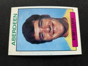 1971-72 A&BC Scottish Football Card # 9 Bobby Clark - Aberdeen (EX) - Bild 1 von 3
