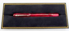 Dunhill Sidecar Fountain Pen - in red resin