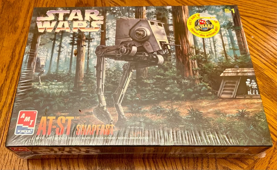 AMT Star Wars AT-ST Snapfast Model Kit # 8734 New and Sealed - Image 1 of 1