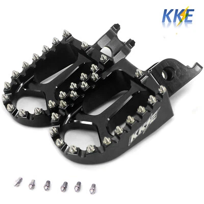 Reposapiés KKE negro apto para Kawasaki KX250F 06-21 KX450F 09-18 KLX450R 2018 Foto 1 de 4