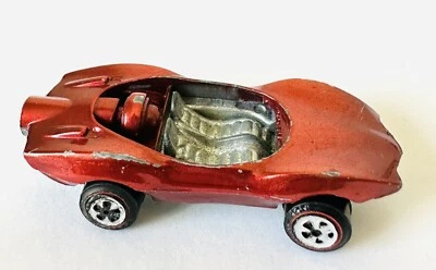 1969 Redline Johnny Lightning Custom Turbine Topper USA Light Red Color - Image 1 of 4