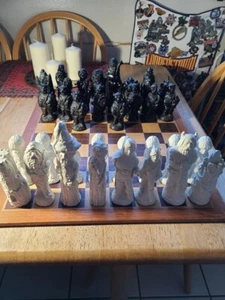Juego de Ajedrez El Hobbit De Colección 1979 J.R.R. del Señor de los Anillos Tolkien Enterprises - Imagen 1 de 10