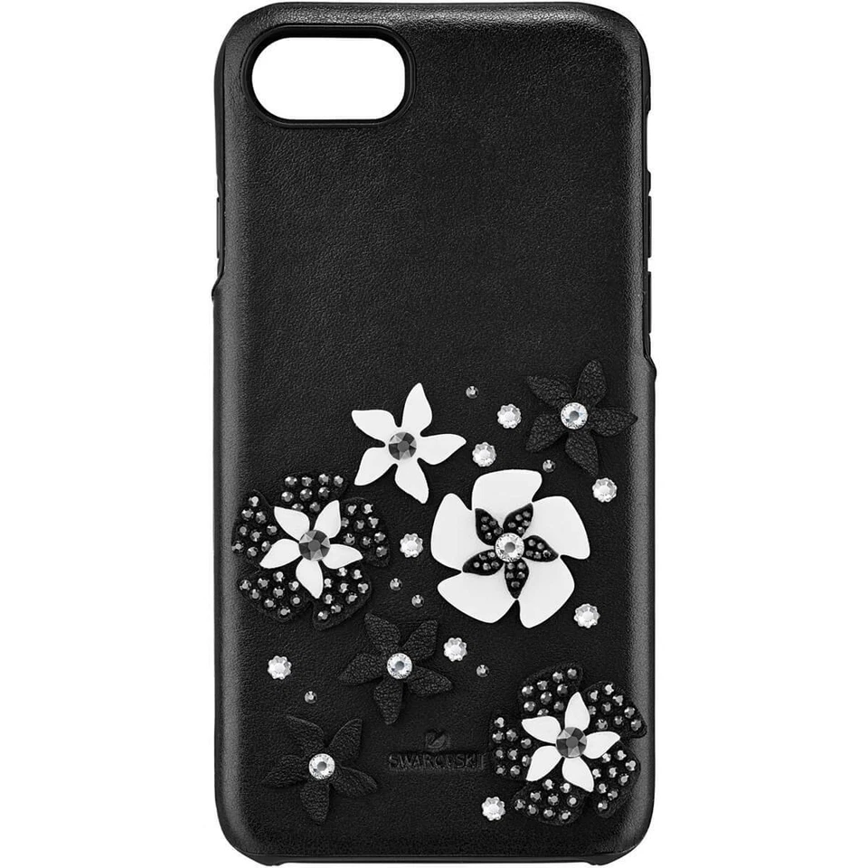 FUNDA SMARTPHONE SWAROVSKI MAZY CON PARACHOQUES INTEGRADO, IPHONE 6,7,8, NEGRA 5427019 Foto 1 de 4