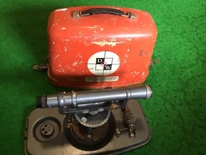 Vintage David White Transit Surveying Scope Model 8114 With Case - Picture 1 of 12