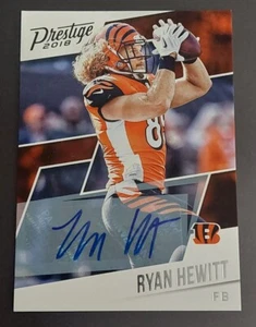 2018 Prestige #103 Ryan Hewitt Autograph / AUTO - Cincinnati Bengals - Picture 1 of 2