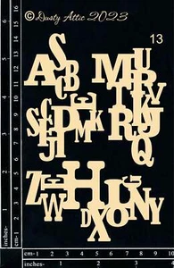 Aglomerado Dusty Attic 4x6 - Brocas rotas #13 - Alphas, DA3491 - Imagen 1 de 1