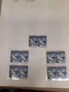 Lot of 122 1960's Postage Stamps - Picture 1 of 5