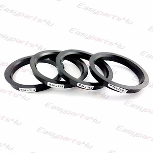 Juego de 4 anillos de centrado de llantas 84,0 mm - 71,6 mm anillos de centrado llantas de aluminio - Imagen 1 de 3