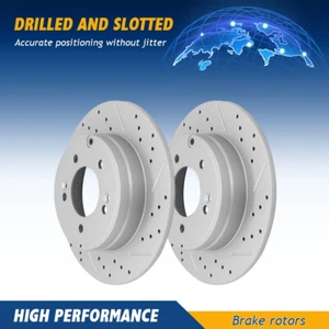 Rotores de freno de disco trasero para Hyundai Azera Sonata Tucson Kia Cadenza Optima - Imagen 1 de 3