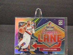 Donruss Optic Damian Lillard Express Lane Silver Prizm #8 Trailblazers 2020-21 - Imagen 1 de 1