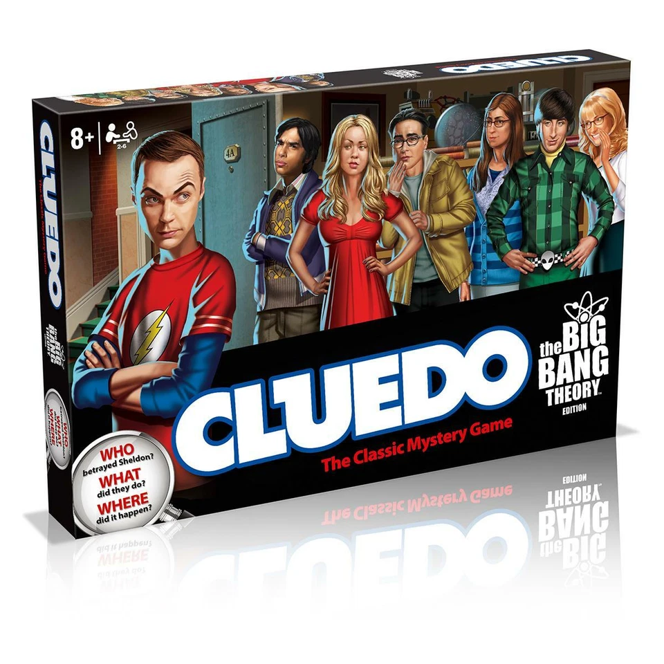 Hasbro The Big Bang Theory Cluedo Board Game 100 Complete 8