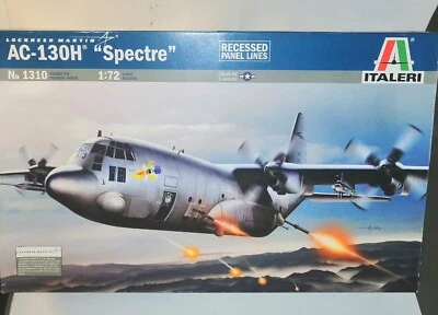ITALERI 1/72 AEREO AC-130H SPECTRE KIT MONTAGGIO NO.1310 - Immagine 1 di 2