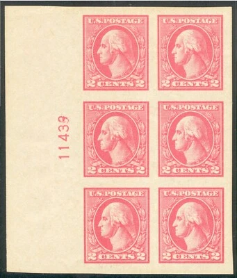 U.S. #534 MNH SUPERB JUMBO Plate Block #11439 w/ PSE Certificate - Image 1 of 3