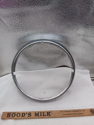 Anillo de ajuste de faros redondos cromados Harley Davidson Electra Street Tri Glide FLHX Foto 1 de 3