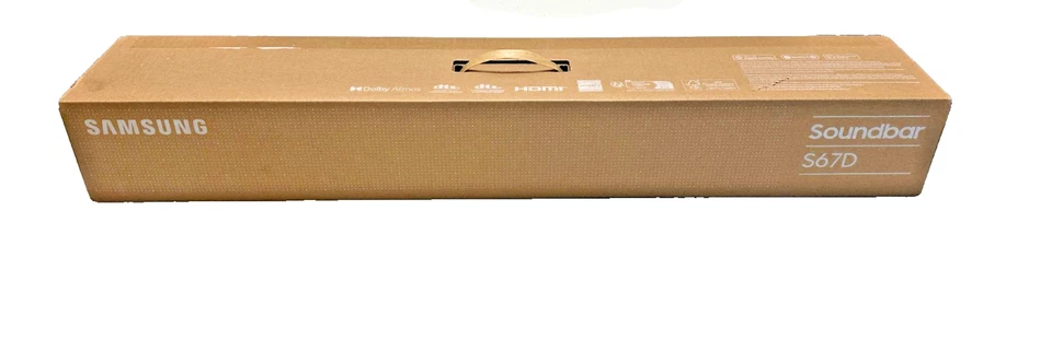 SAMSUNG S-Soundbar HW-S67GD 5-Kanal All-in-one Soundbar White (2024) DE Händler